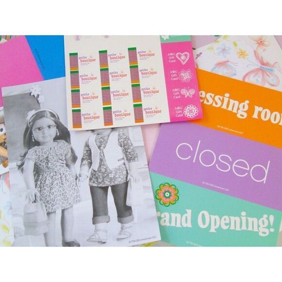 American Girl Doll Boutique Incomplete Kit Paper Crafting - Picture 7 of 9
